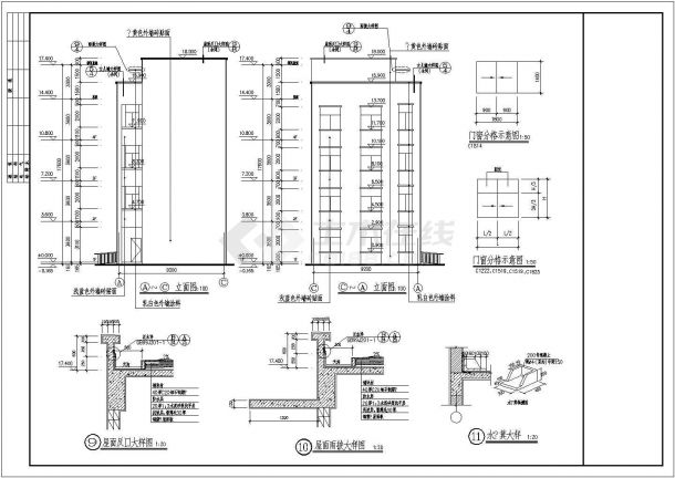 某小学四层综合教学楼建筑设计方案-图二