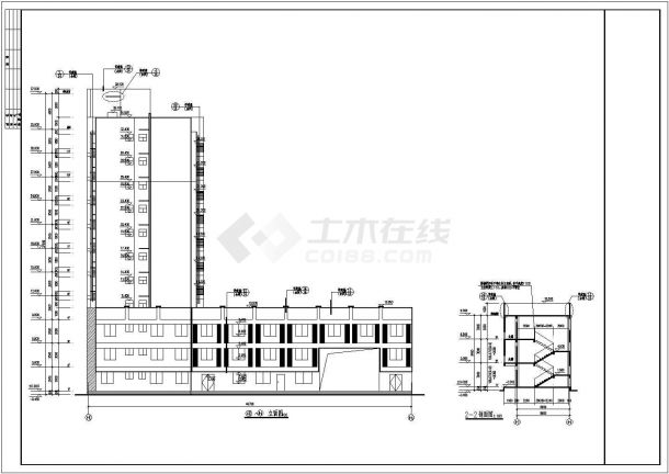 某住宅小区11层住宅楼建筑设计方案-图二