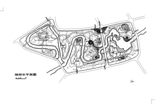 永嘉县鹅脯公园景观绿地规划设计cad全套施工图（含word版详细设计说明）-图二