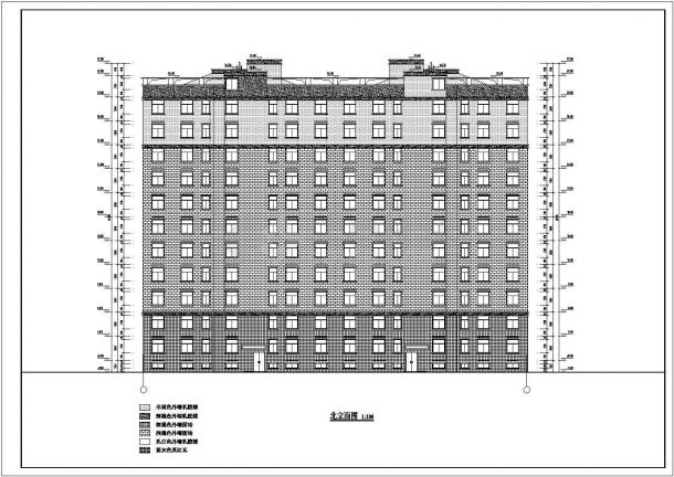 某地区11层剪力墙结构住宅楼建筑设计方案-图二