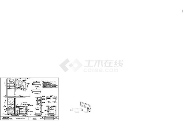 香港喜来登酒店云海日本餐厅装修施工CAD图纸，共23张图纸-图一