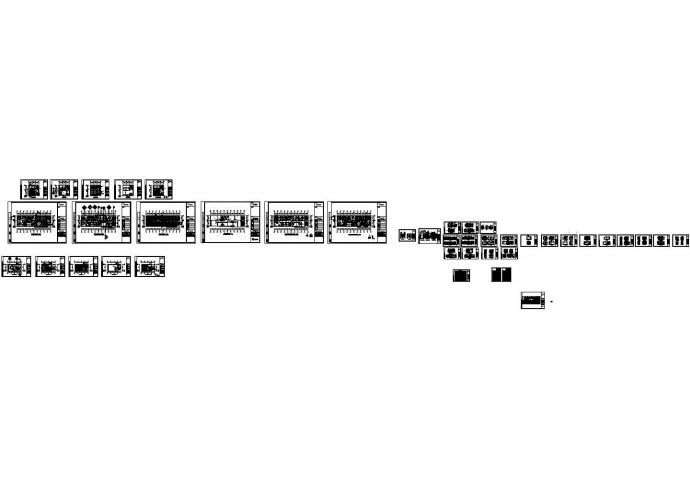 绣湖春天酒店包厢层施工图（含效果图），共23张图纸_图1