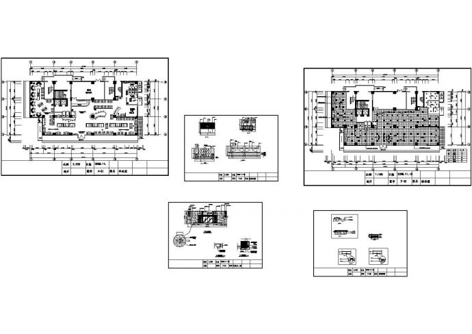 KFC餐饮空间室内装饰设计施工图（含设计说明、效果图）_图1