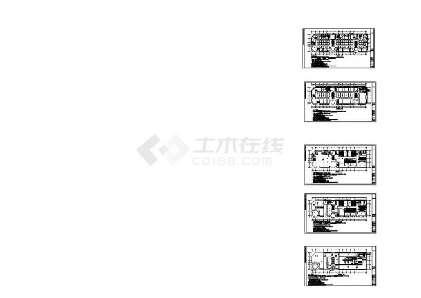 浙江城市广场弱电设计施工图（共86张）-图一