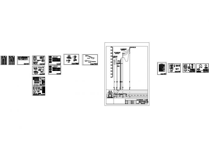 35kV送电线路工程电气施工图纸_图1