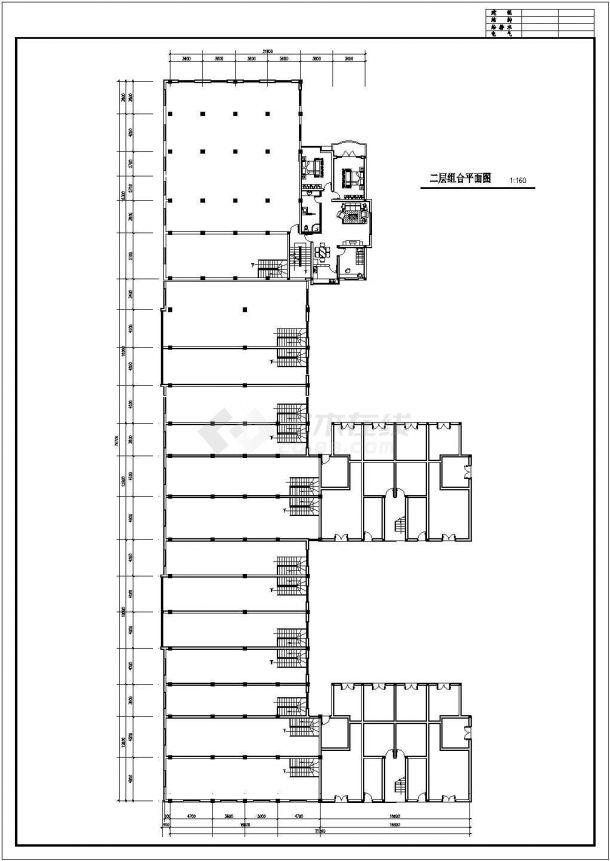 某地详细实用的住宅楼建筑设计方案图-图二
