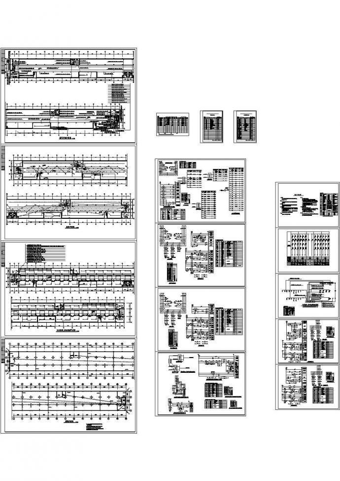 全套地下车库电气施工图（地下III类汽车库,停车位为86辆）_图1