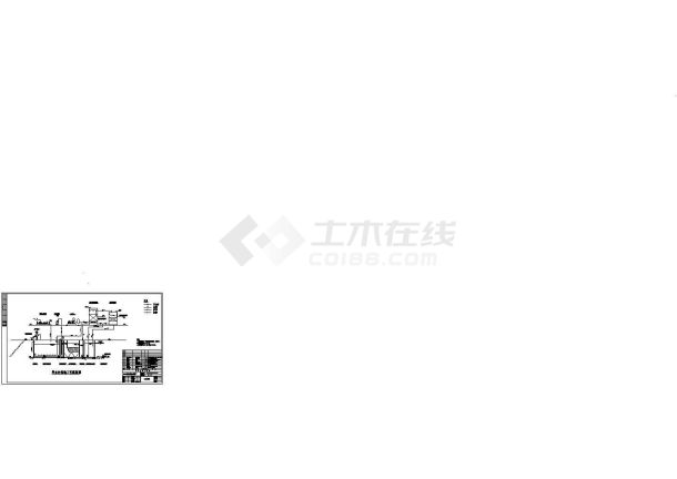 瑞邦科技魔芋粉丝加工废水处理图纸-图一