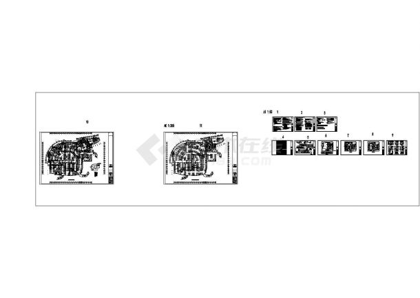 高层康复医院迁建工程空调通风防排烟系统施工图(机房设计)-图一