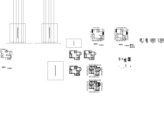 家装2室一厅现代风格设计图_图1