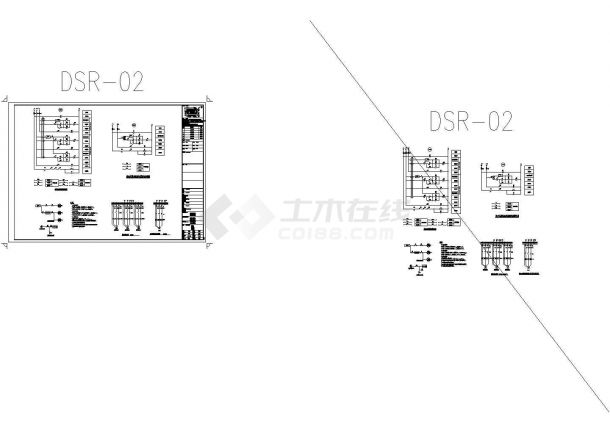 高层商务大厦强弱电系统设计施工图-图二