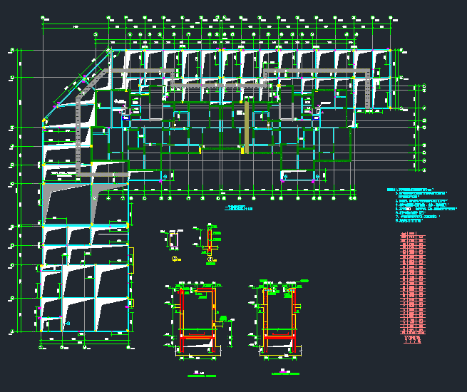 某32层纯剪力墙住宅结构设计图纸_图1
