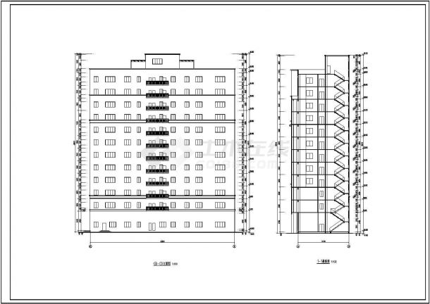 某地区12层综合办公楼建筑设计方案-图二