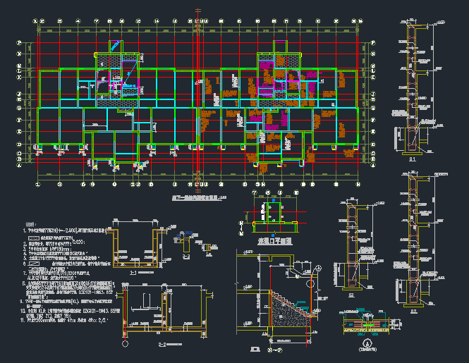 某25层剪力墙住宅结构设计图（共14张）_图1