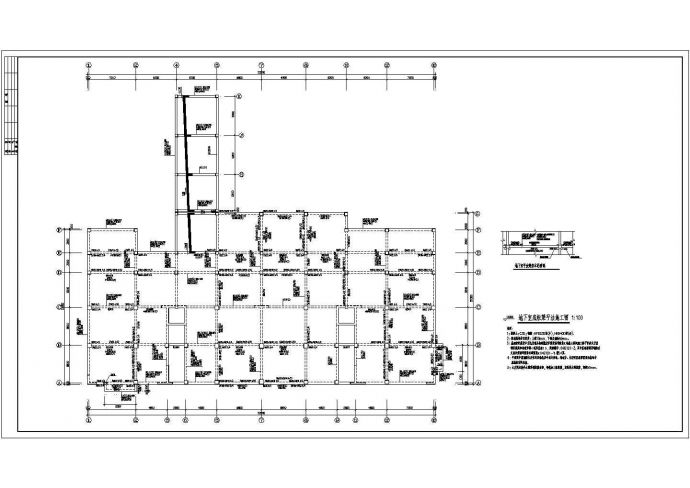 某15层框架剪力墙结构住宅结构设计图_图1