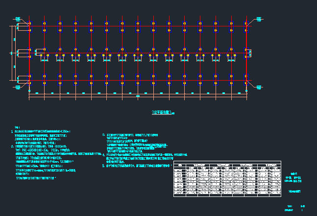 某地车间结构设计图纸（标注详细）_图1
