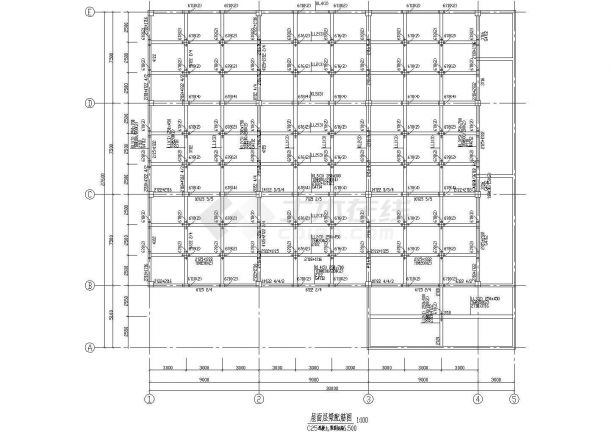 地某制冷站结构设计图（共19张）-图二