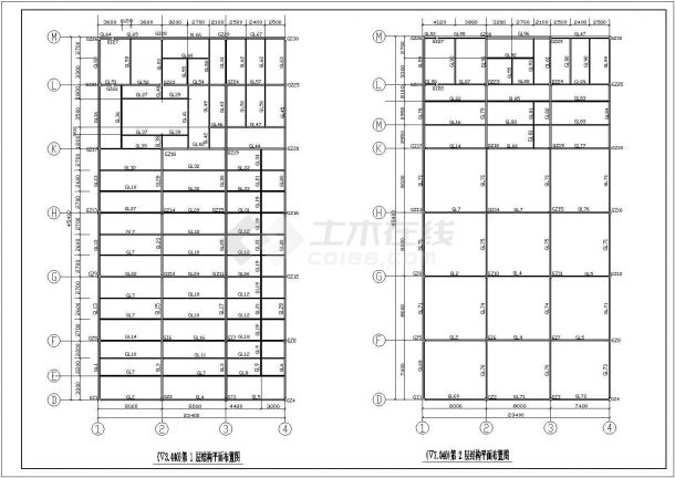 某钢结构厂房结构设计图（共14张）-图二