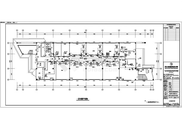 某地三层建筑VRV系统的设计施工图-图二