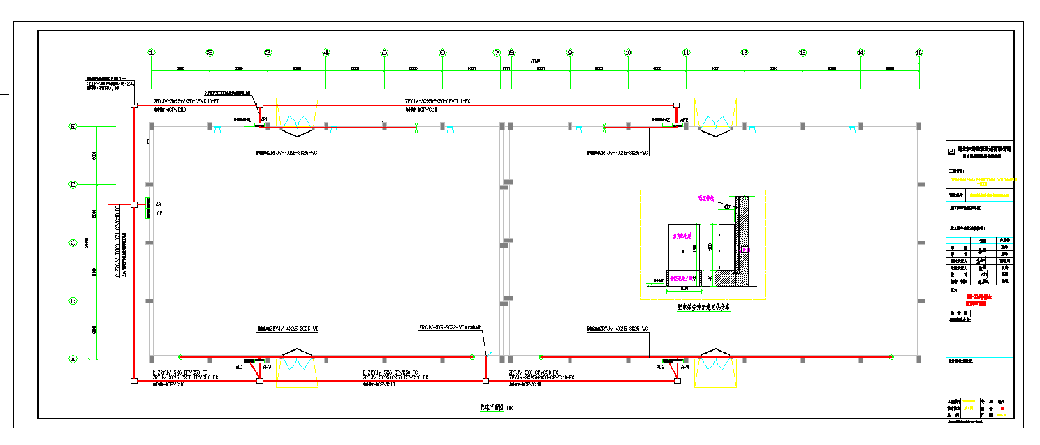 某地10万吨粮食中转仓容建设项目电气施工图一期CAD图纸