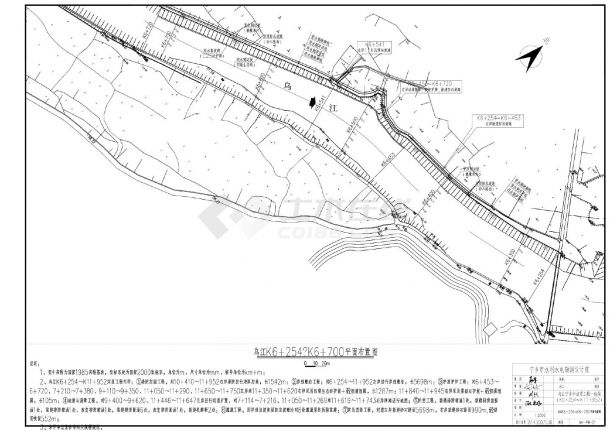 05乌江宁乡市治理工程一标段，乌江分平面图（1标石井河～东风）CAD图.dwg-图一