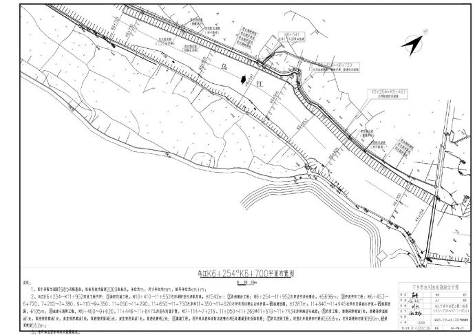 05乌江宁乡市治理工程一标段，乌江分平面图（1标石井河～东风）CAD图.dwg_图1