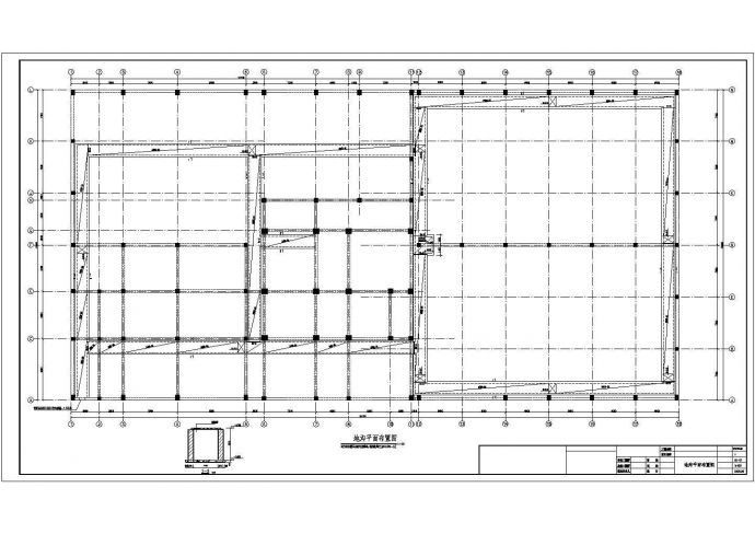 某厂房结构设计图纸（含设计说明）_图1