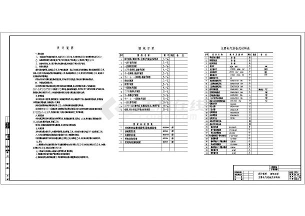 [施工图]11+1高层电气图纸（包括防雷接地,导线选择及敷设方式,通讯系统,高层住宅）-图一