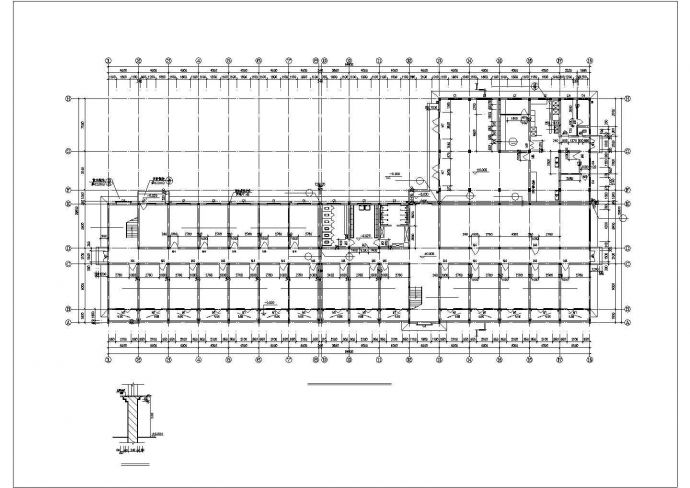 某地实用简单的五层宿舍楼建筑施工图_图1