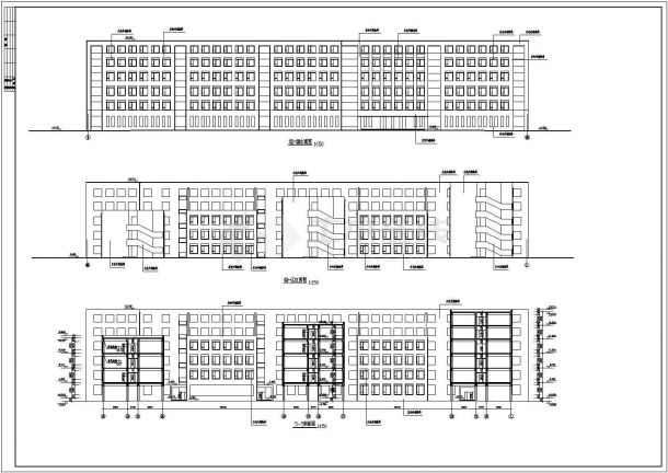 某大学教学楼结构施工图（共30张）-图二
