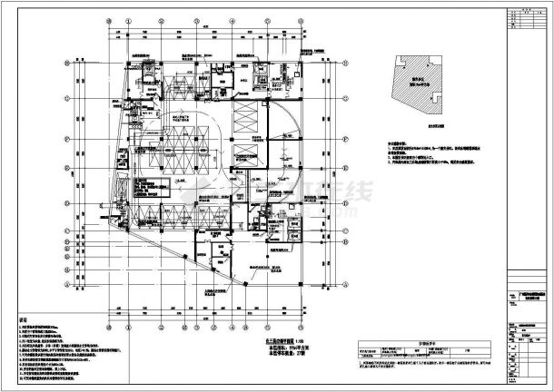 广州某肿瘤医院医技影像大楼VRV空调施工图-图一