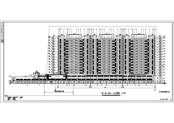 广州某小区16层住宅楼建筑设计方案-图二