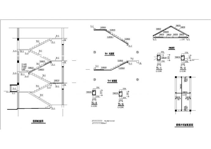 某6层框架住宅楼建筑结构设计图_图1