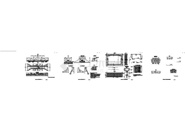 1-8×5汽车通道涵节点详图（箱涵）-图二