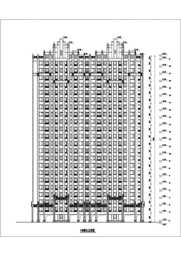 南方某地区22层住宅楼建筑设计方案-图二