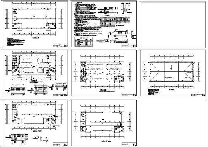二层框架结构2629平方米厂房电气设计施工图_图1