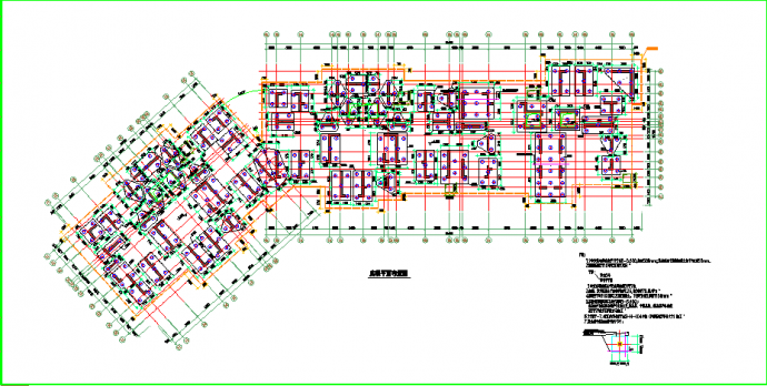 某地多层住宅楼结构施工图（标注详细）_图1