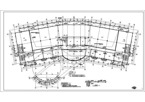 周口市客运汽车站建筑设计方案图纸-图二
