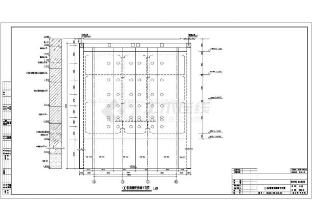 某地地铁站围护结构设计图（含设计说明）-图二