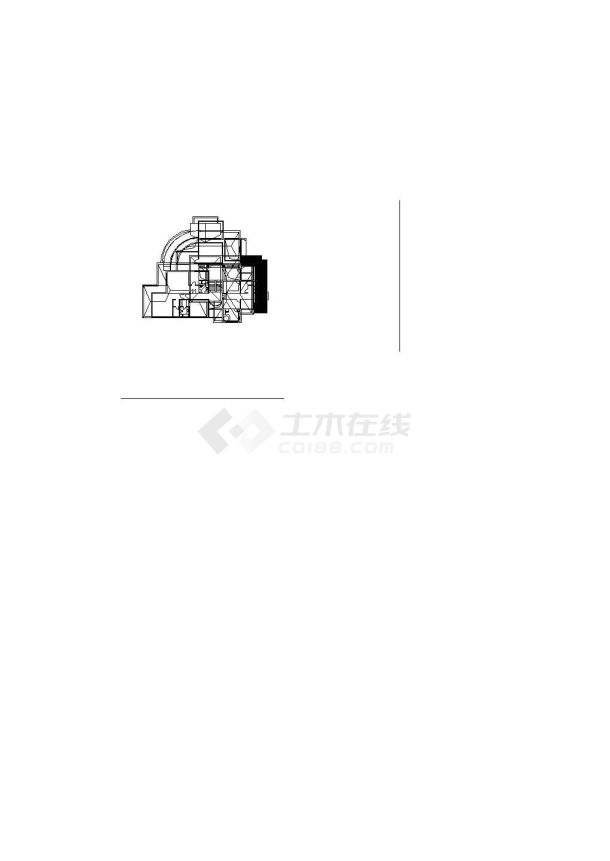 三层独栋别墅建筑设计施工图纸、效果图、3DMAX模型-图二