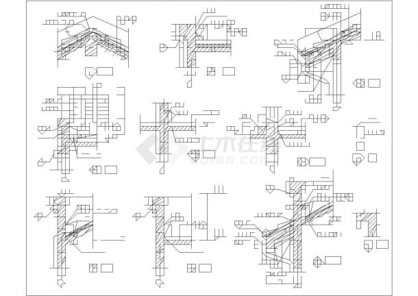 各种不同类型常用建筑节点详图大样-图二