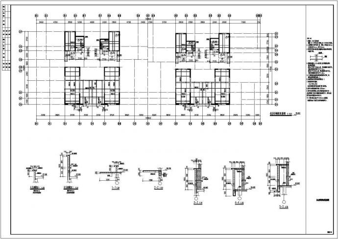 某28高层纯剪力墙结构住宅小区结构施工图_图1