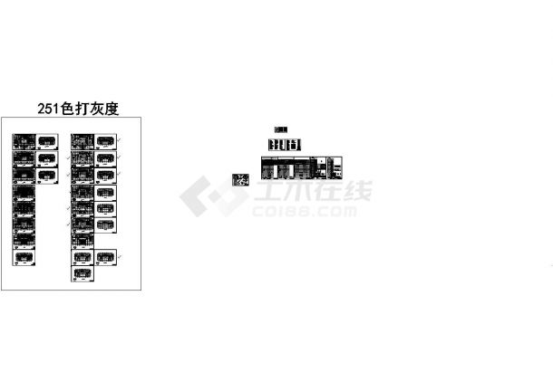 某86000平米27层湖南大厦给排水设计施工CAD图纸-图一