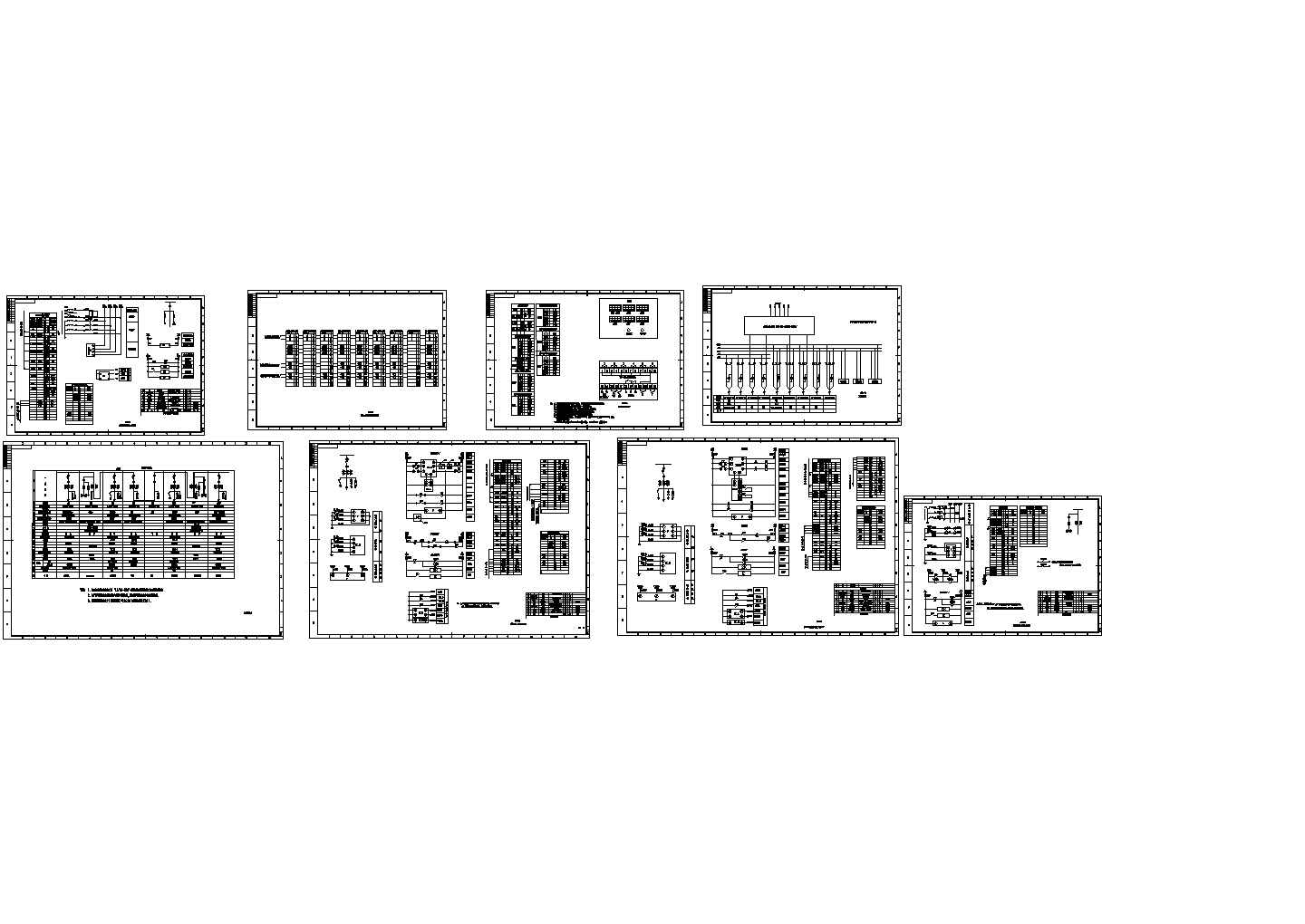 联合厂房高压配电柜系统图