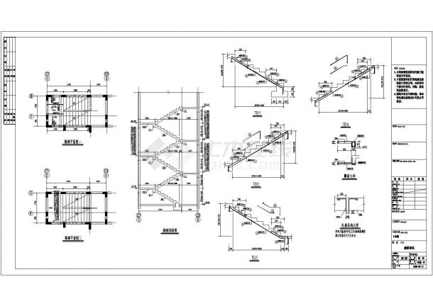 某17层剪力墙住宅结构设计图（含设计说明）-图一