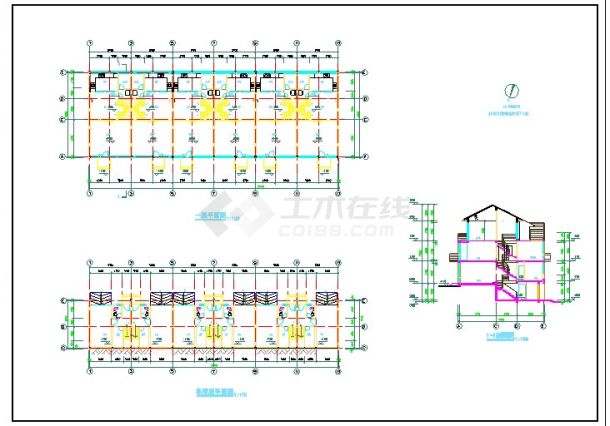 简单小型多层住宅B建施图（共3张）-图一