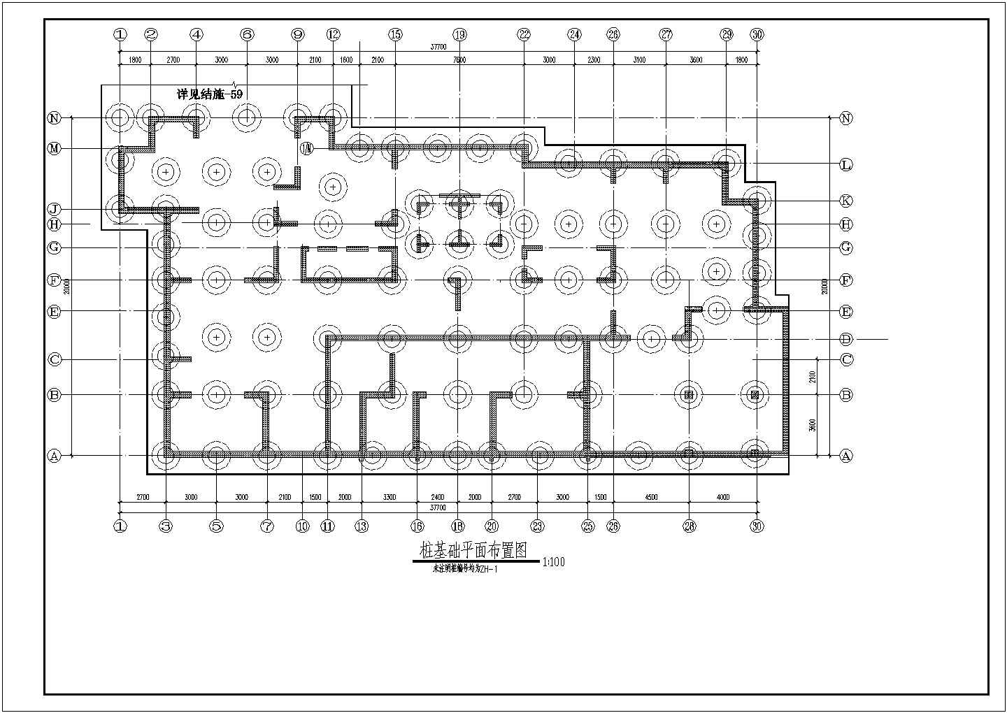 某33层纯剪力墙高层住宅结构设计图