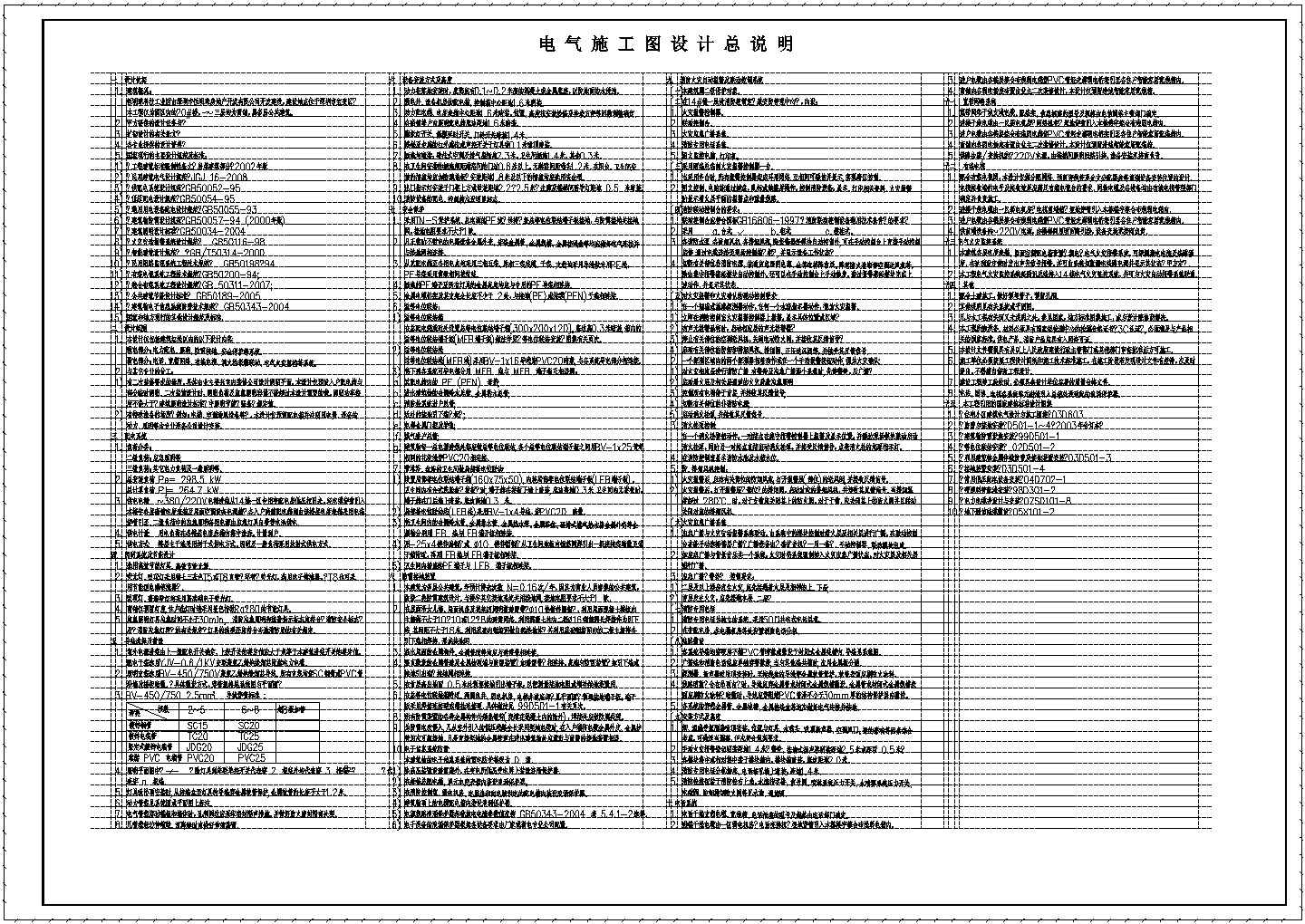深圳大型商业建筑电气施工图（两栋）