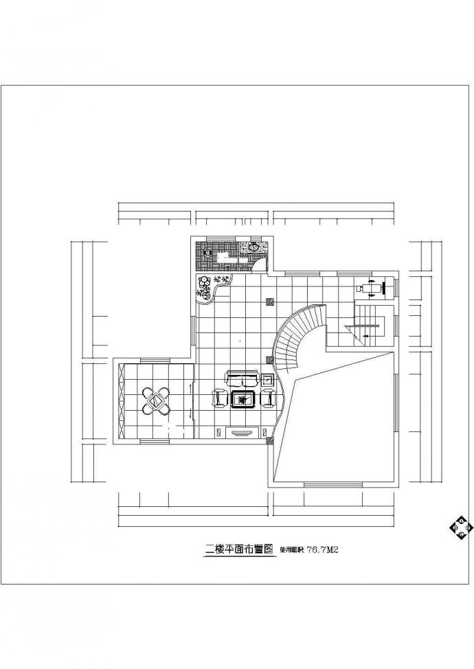 超详细的某大型别墅主楼建筑设计图纸_图1