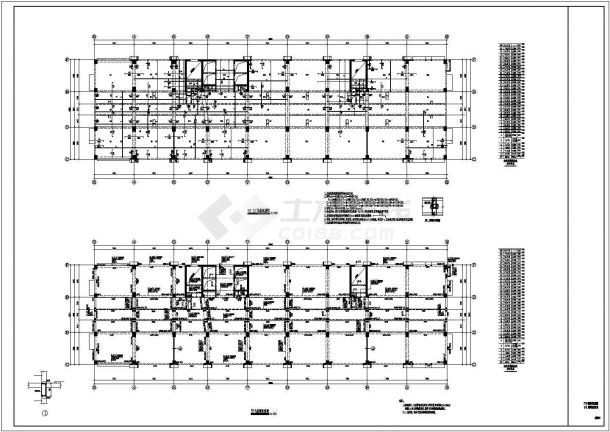 某地32层框剪商住楼结构图（全套）-图二